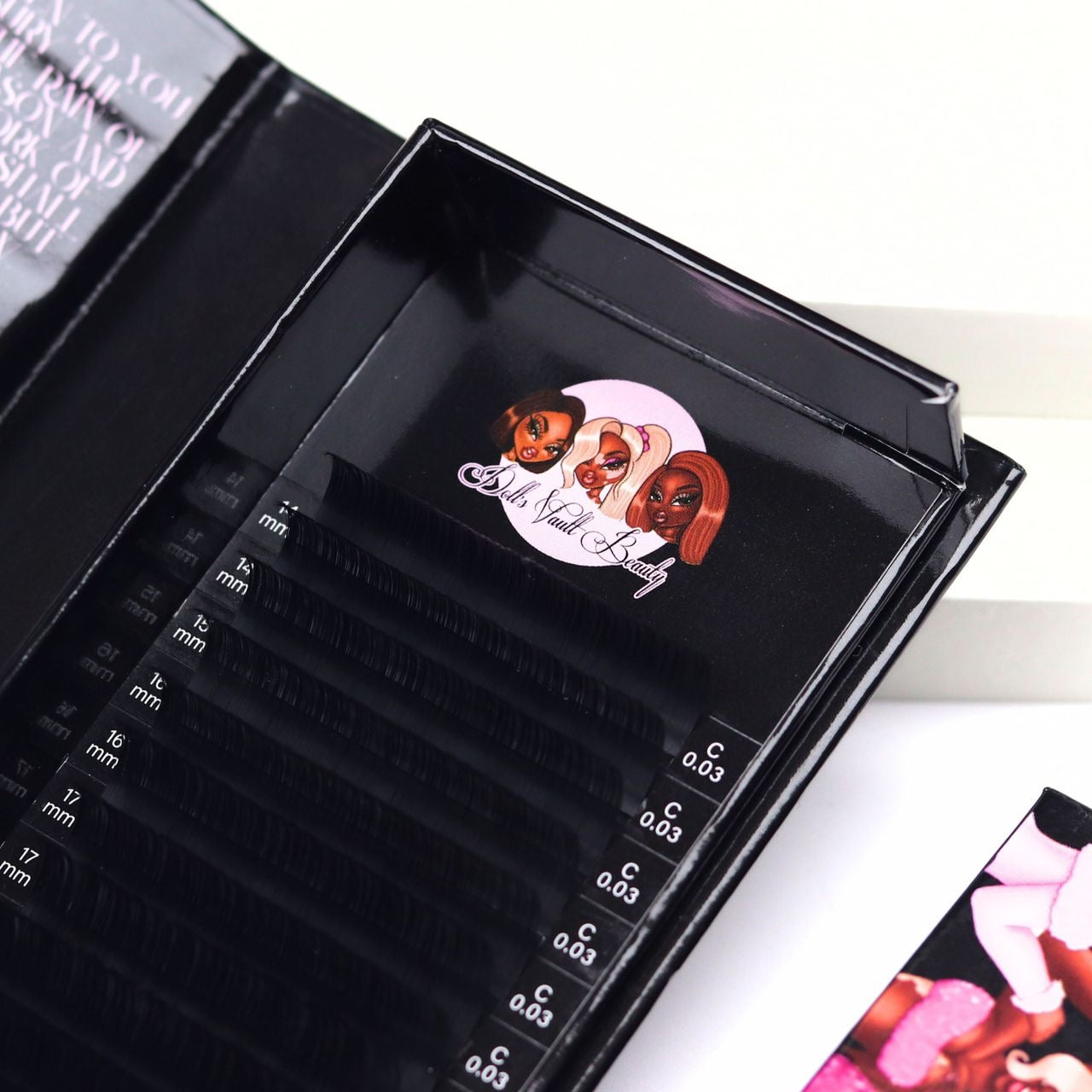 C CURL 0.3 Cashmere lash trays